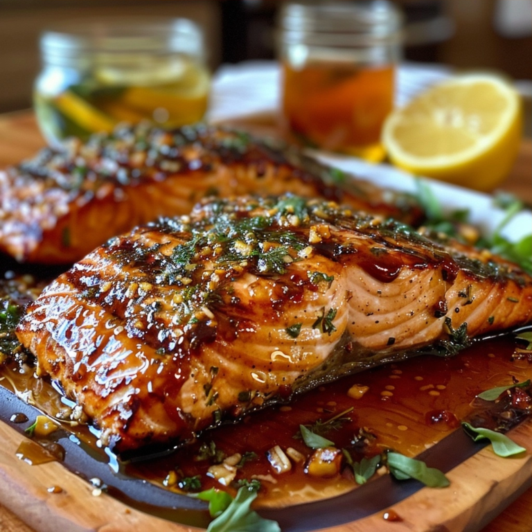 Honey BBQ Grilled Salmon: A Flavorful Weeknight Feast