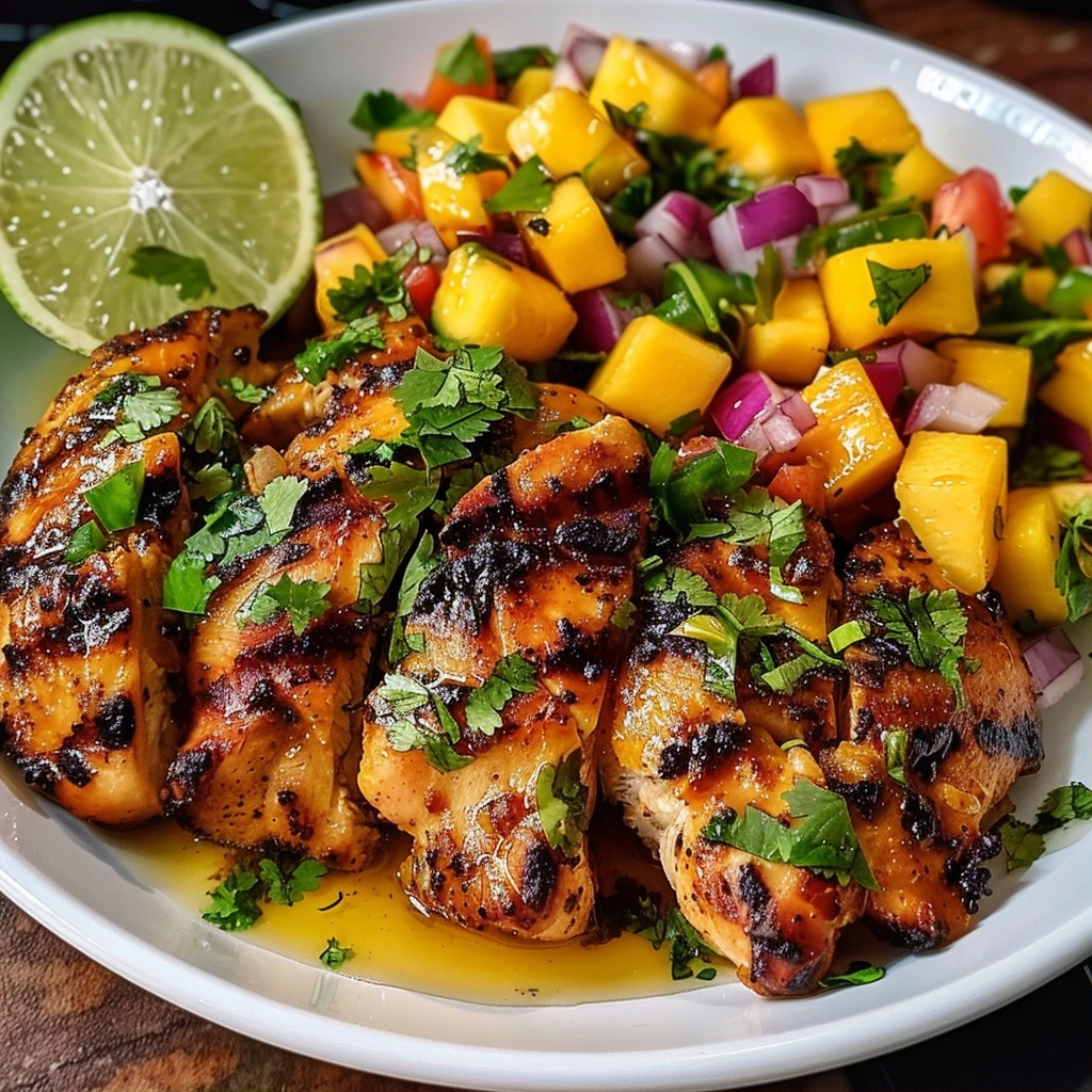 Juicy Honey Lime Chicken with Mango Salsa 5 image 1781278839350