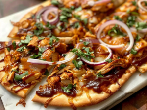 BBQ Chicken Flatbread Recipe: A Flavorful Creation