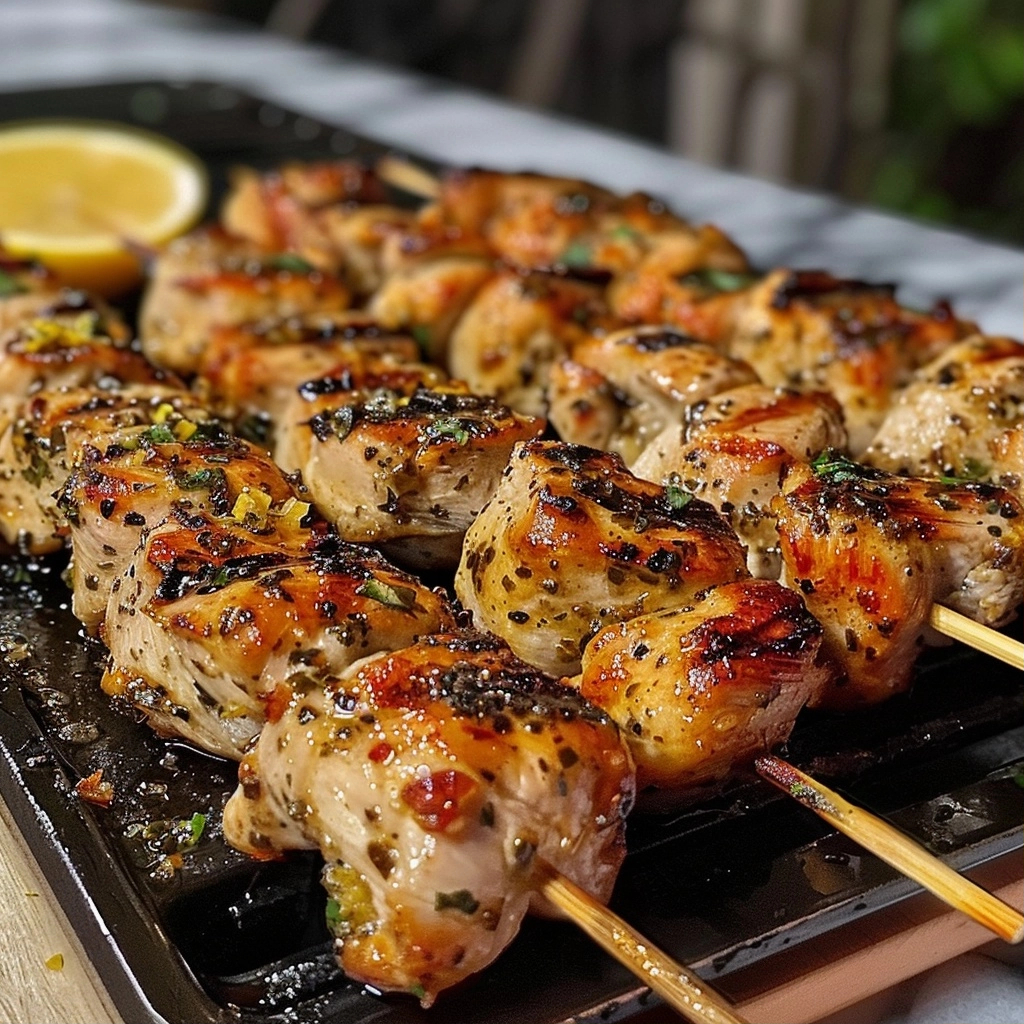 Zesty Lemon Pepper Chicken Skewers: A Flavorful Delight 5 image 1781279098420