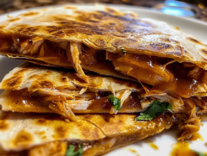 Shredded BBQ Chicken Quesadilla Recipe
