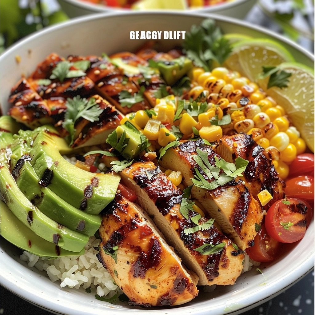 Grilled Chicken Bowls with Avocado and Corn 6 image 1781279958456