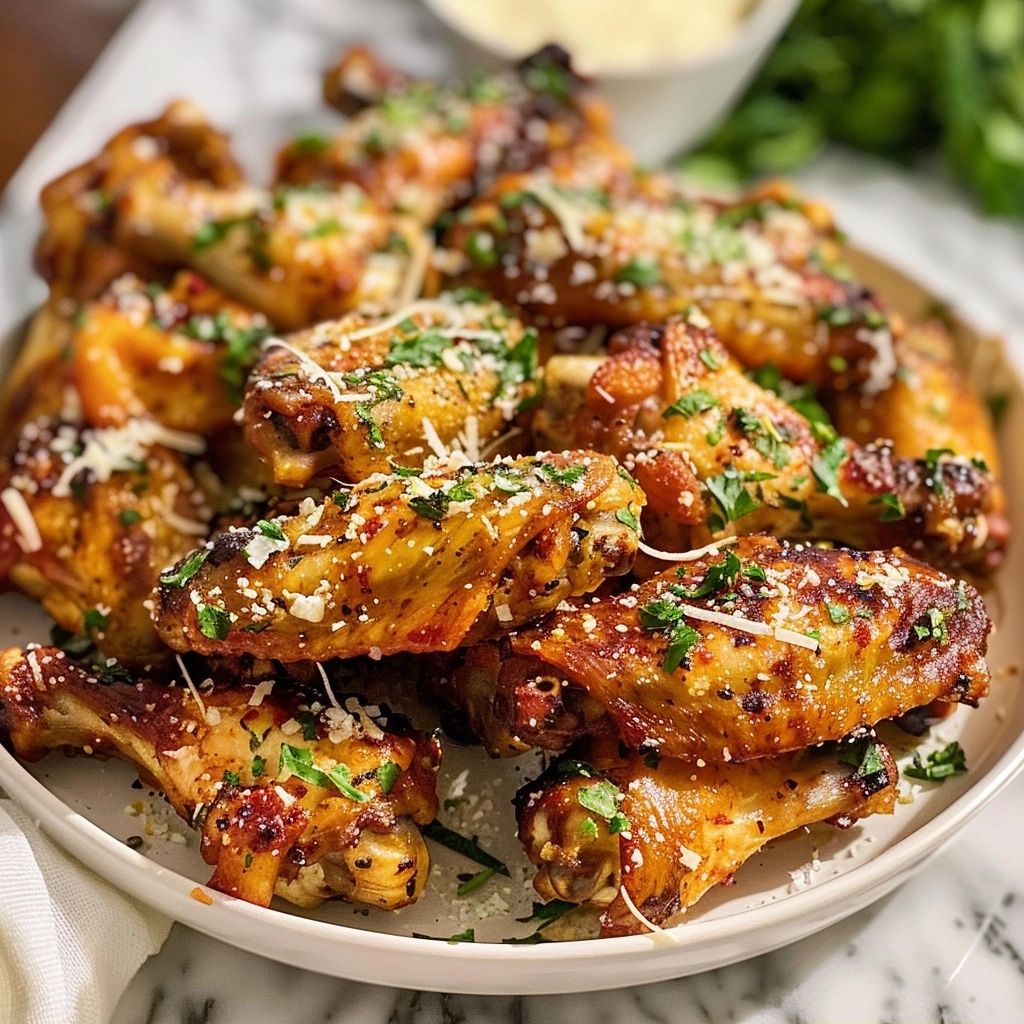Air Fryer Garlic Parmesan Wings: Crispy Perfection 5 image 1781489733286