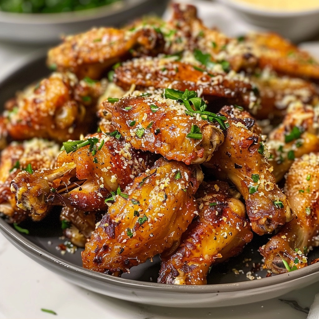Air Fryer Garlic Parmesan Wings: Crispy Perfection 6 image 1781489735018