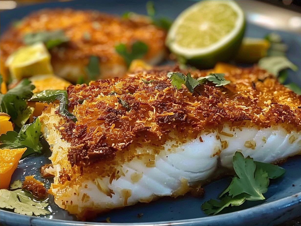 Tropical Paradise Coconut Crusted Fish Fillet Recipe 5 image 1782924106071