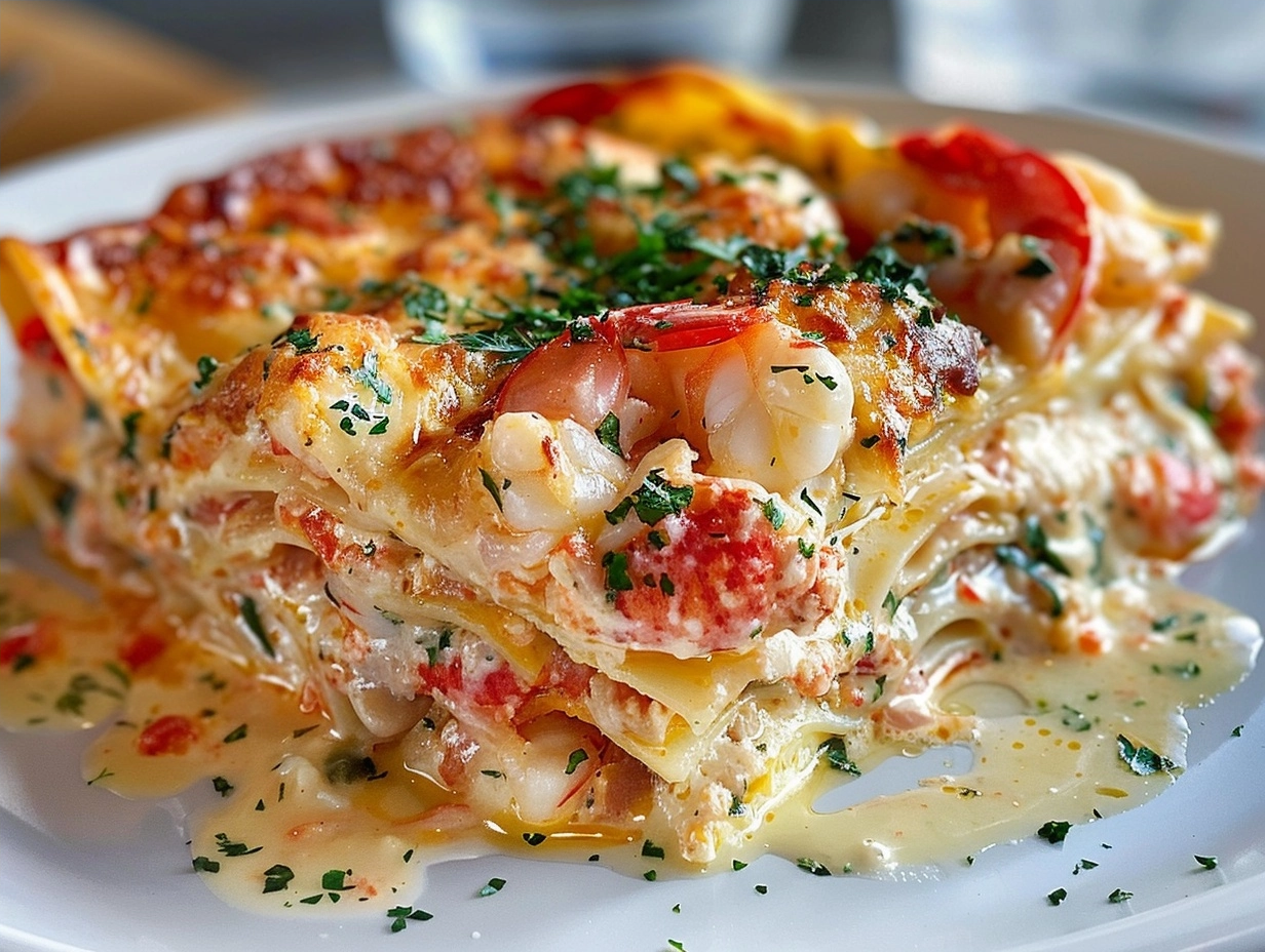 Seafood Lasagna with Shrimp and Lobster 5 image 1782924179896