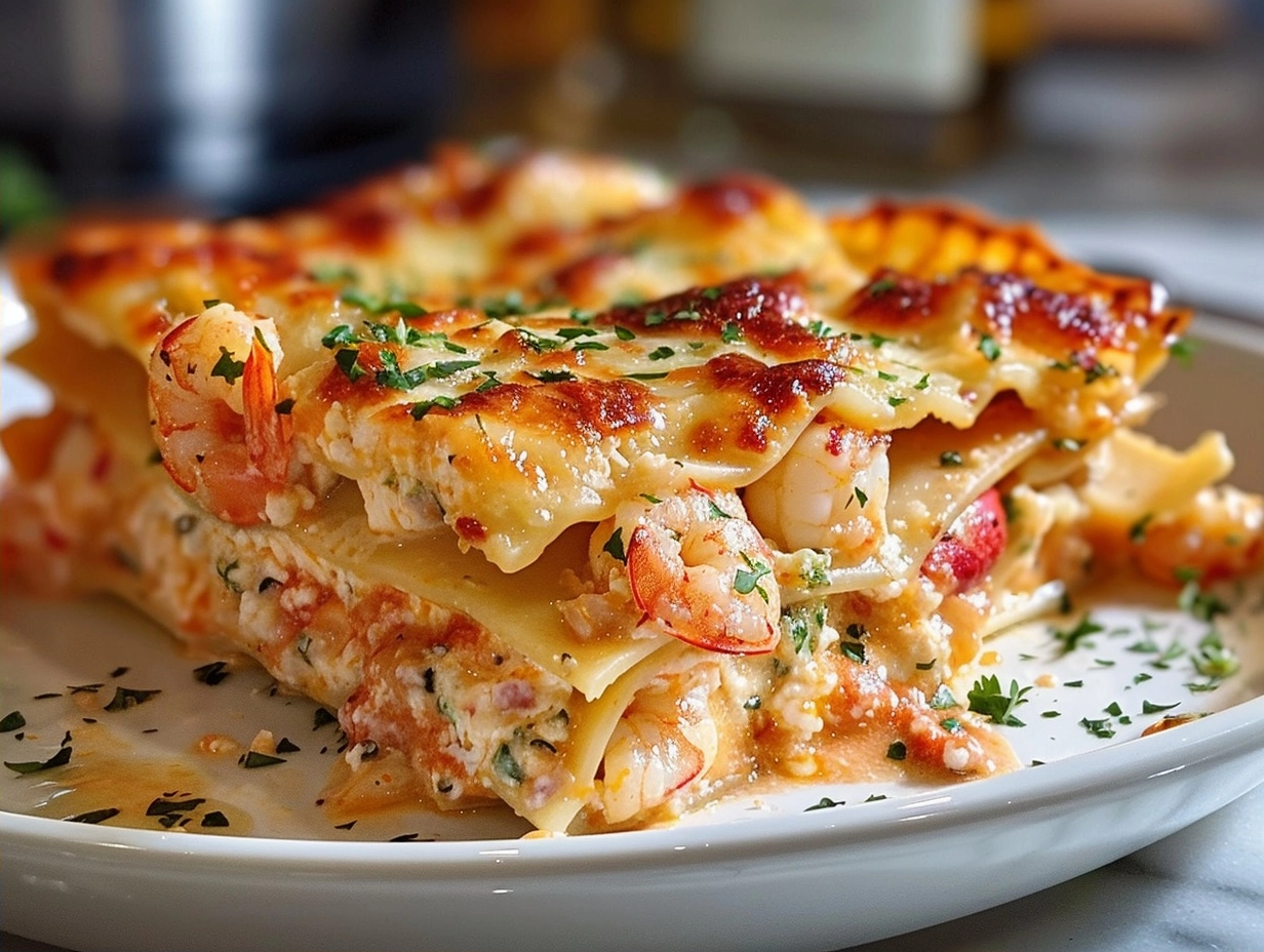 Seafood Lasagna with Shrimp and Lobster 6 image 1782924182610