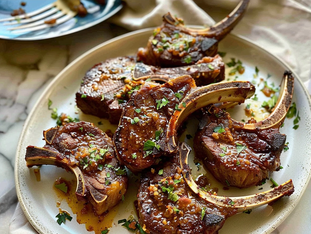 Easy 5-Ingredient Garlic Butter Lamb Chops (Quick and Juicy) 4 Garlic Butter Lamb Chops: The Perfect Gourmet Home Meal