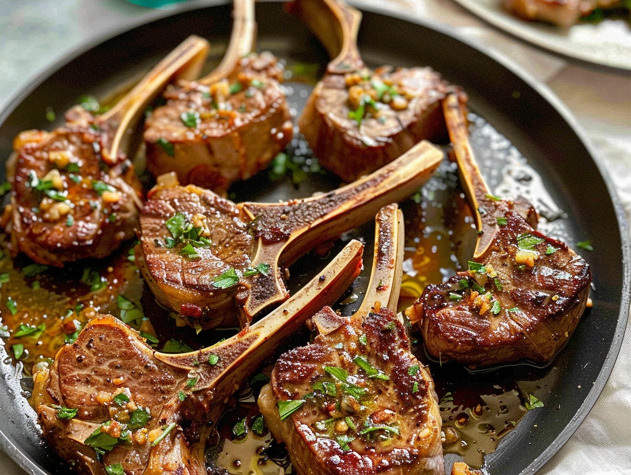 Easy 5-Ingredient Garlic Butter Lamb Chops (Quick and Juicy) 5 image 1783292200697