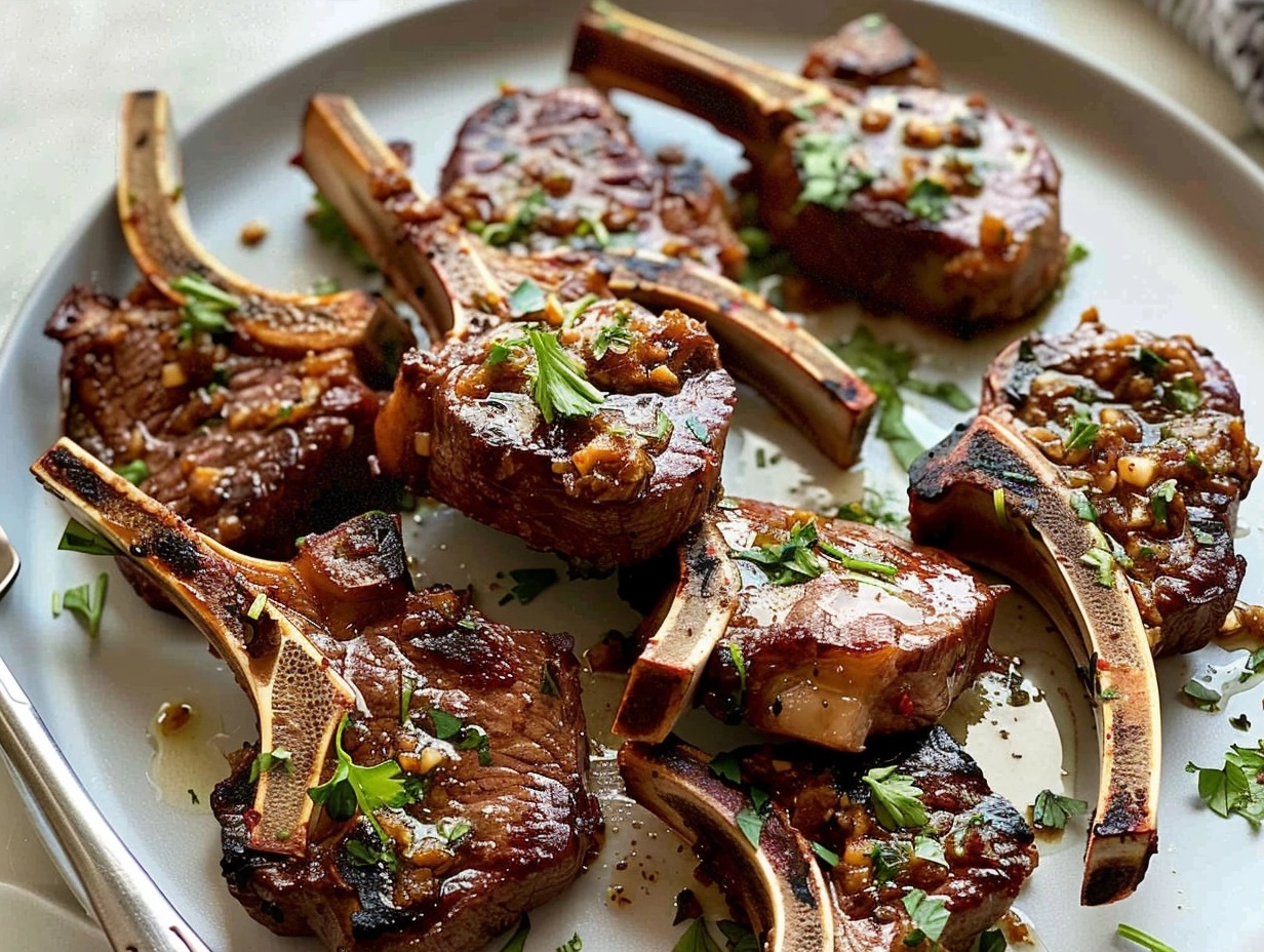 Easy 5-Ingredient Garlic Butter Lamb Chops (Quick and Juicy) 6 image 1783292202051