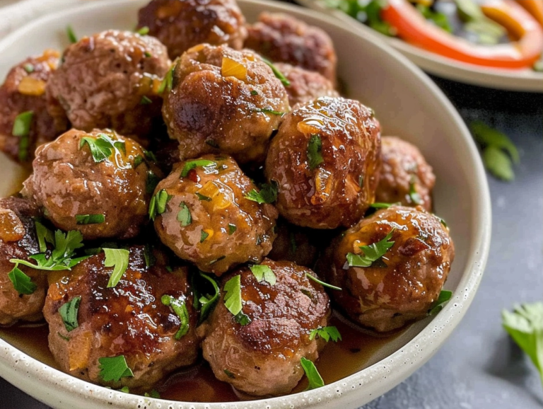 Air Fryer Lamb Meatballs Recipe