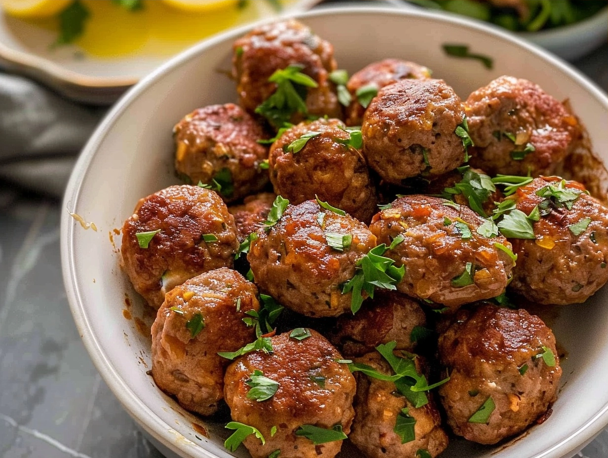 15-Minute Air Fryer Lamb or Beef Meatballs - Easy Way 6 image 1783292567000