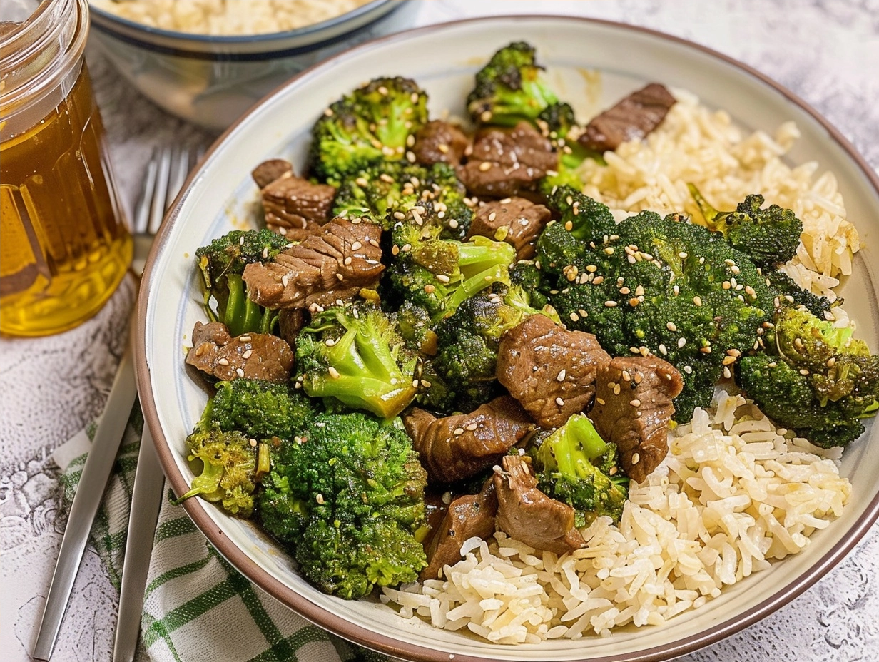 40-Minute Air Fryer Beef and Broccoli - Easy Quick Takeout Style 5 image 1783300347851