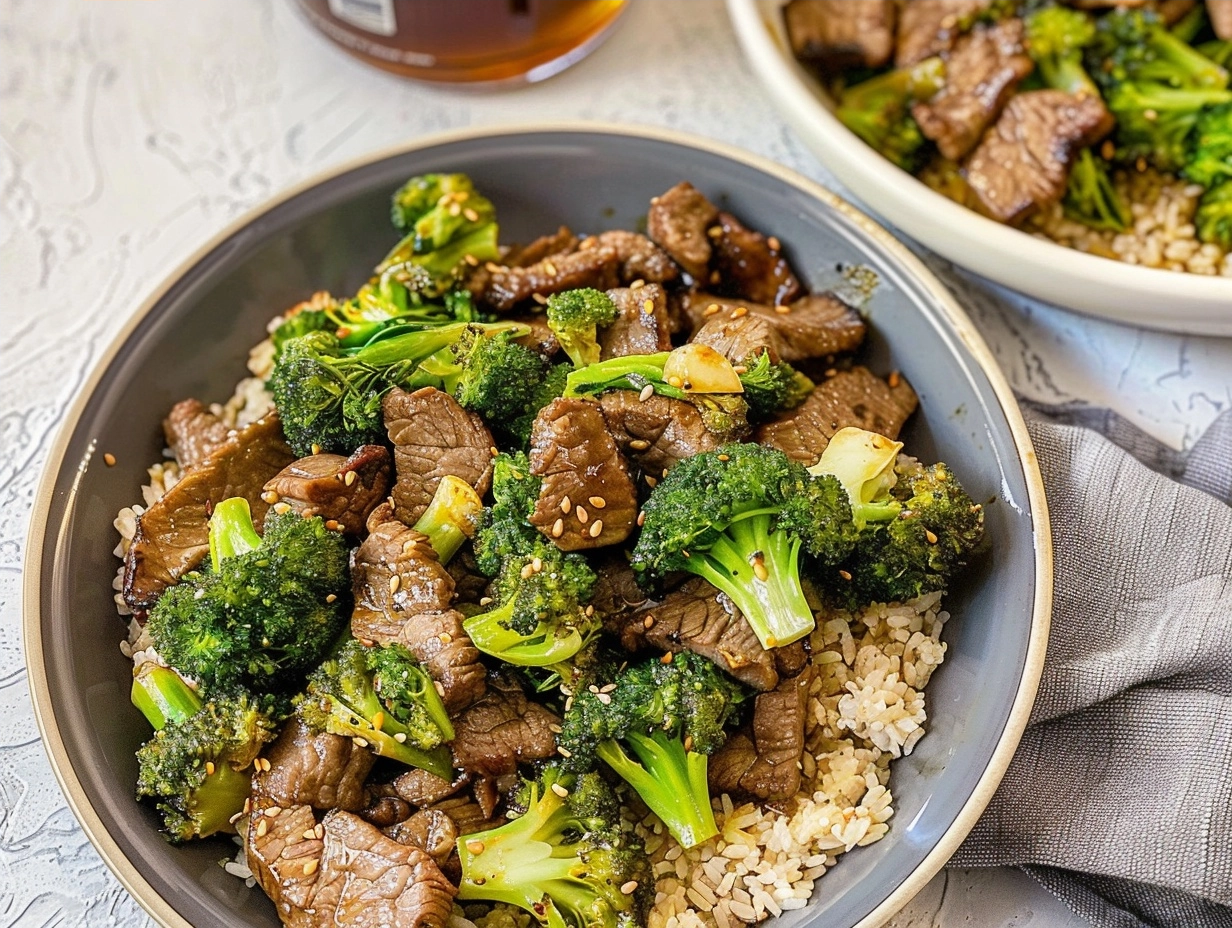 40-Minute Air Fryer Beef and Broccoli - Easy Quick Takeout Style 6 image 1783300349342