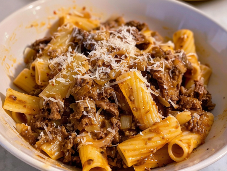 Pasta alla Genovese (Beef and Onion Ragù) Recipe