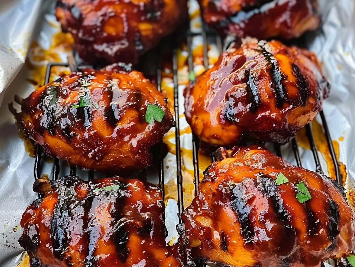 30-Minute Juicy Grilled BBQ Chicken with a Smoky Flavor 4 Juicy Grilled BBQ Chicken with a Smoky Flavor Profile for Summer Cookouts
