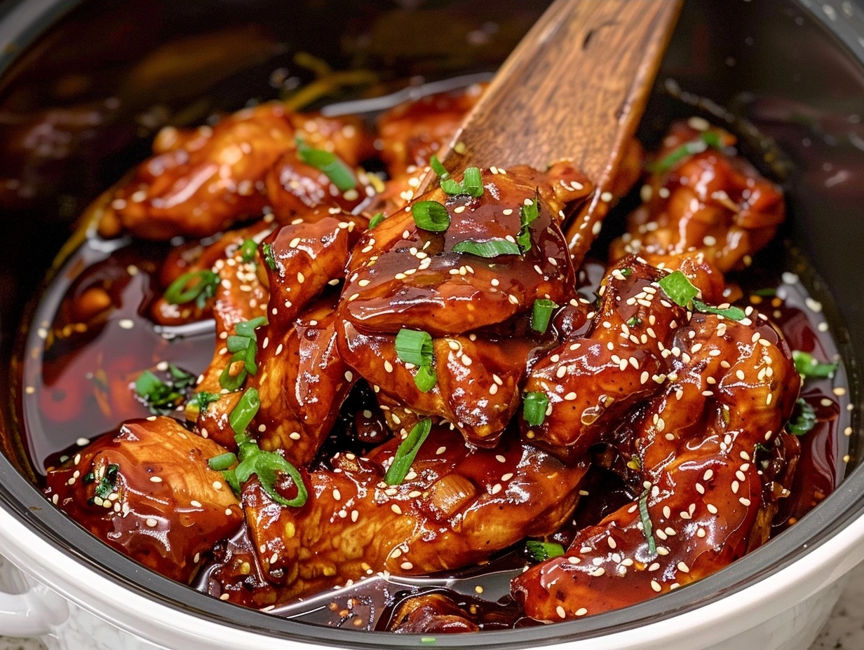 10-Minute Prep Slow Cooker Honey Garlic Chicken: Easy Weeknight Meal 5 image 1783320687632