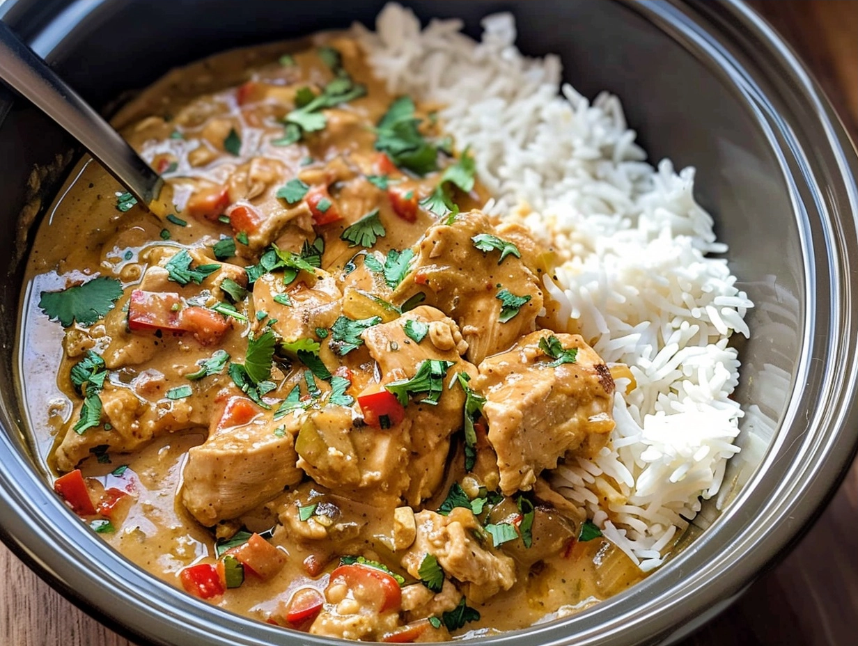 10-Minute Prep Crockpot Thai Peanut Chicken - Easy Way 5 image 1783321607314