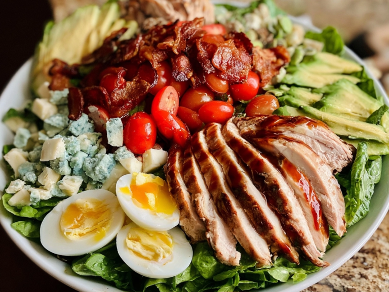 Easy Chicken Cobb Salad Recipe for Healthy Meals